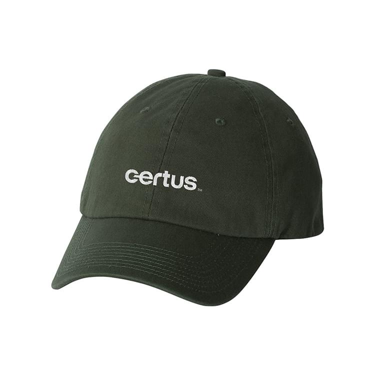 Bayside USA-Made Unstructured Washed Twill Cap