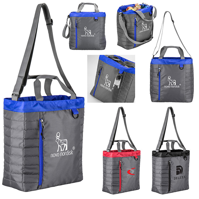 Del Mar Quilted Cooler Tote