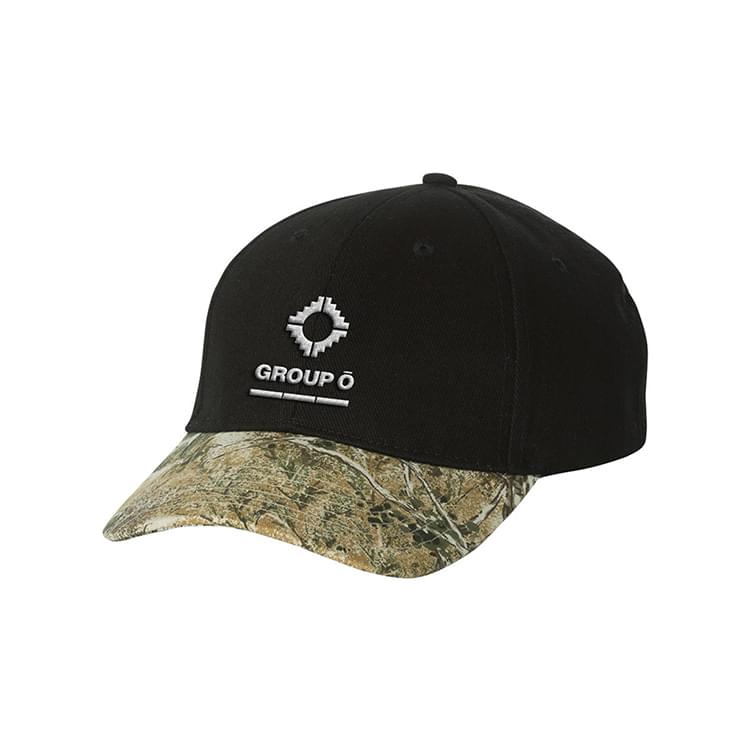 Kati Structured Solid Crown Camoflouge Cap