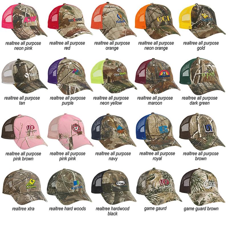 Kati Camo Mesh Back Cap