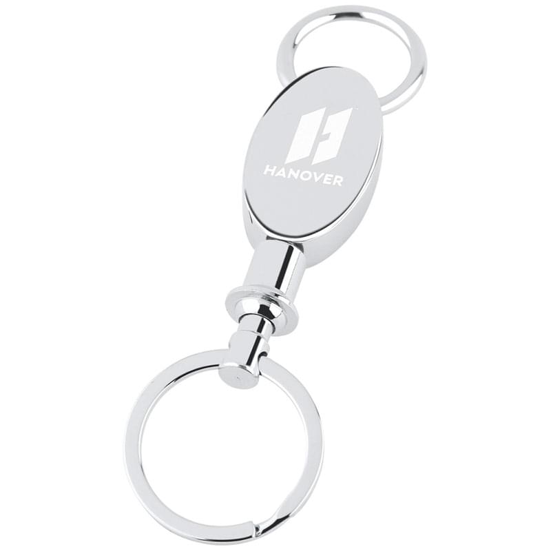 Oval Valet Key Tag