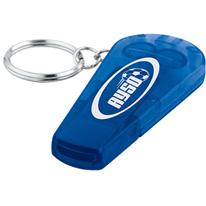 Whistle Key Tag with Light