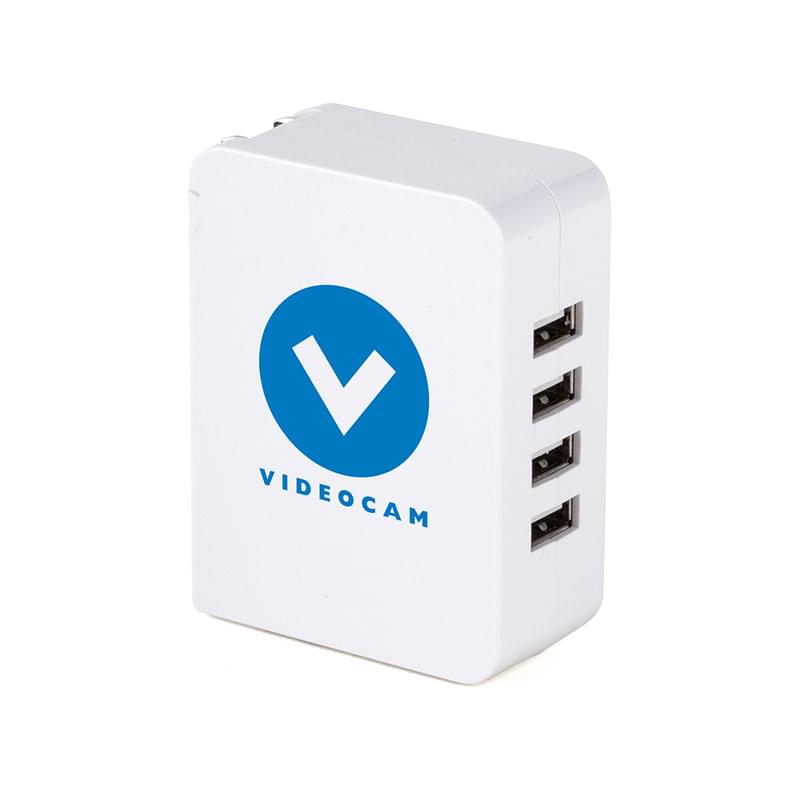 Mountain View 4-Port USB Wall Charger