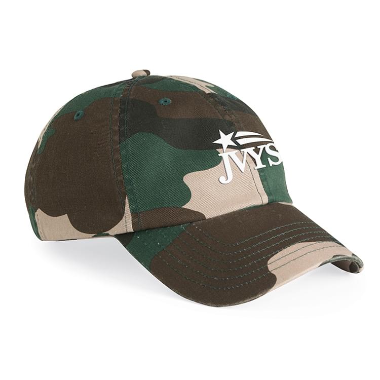 VALUCAP CAMO BIO-WASHED UNSTRUCTURED CAP