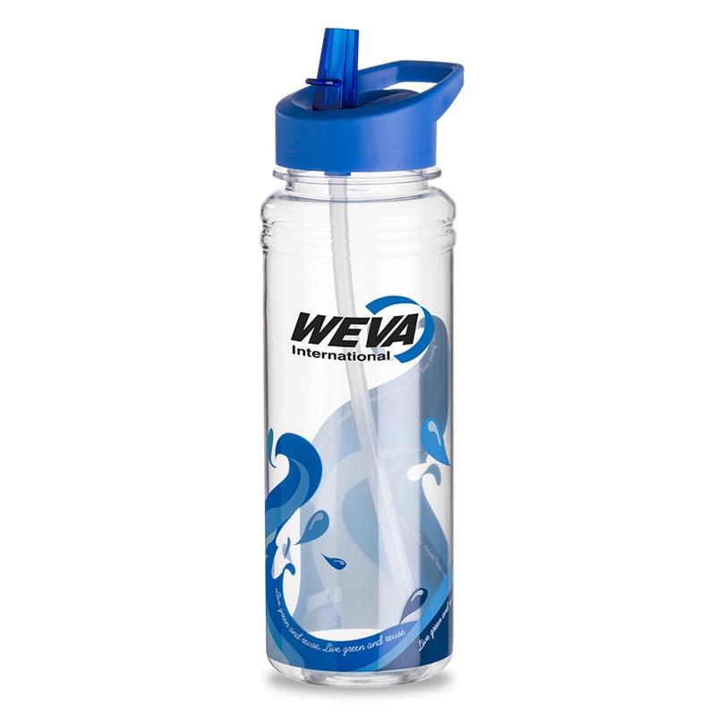 25 oz. Clear Wave Water Bottle