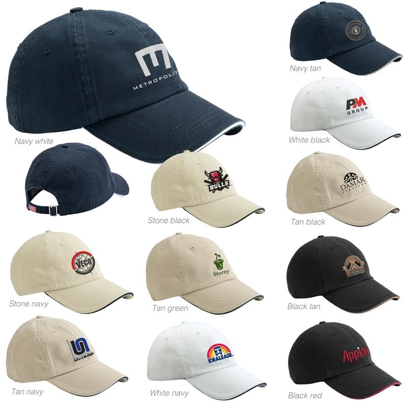 Bayside USA-Made Unstructured Twill Cap