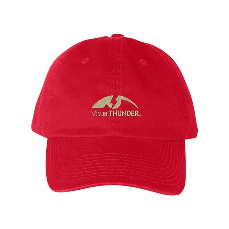 Bayside USA-Made Unstructured Washed Twill Cap