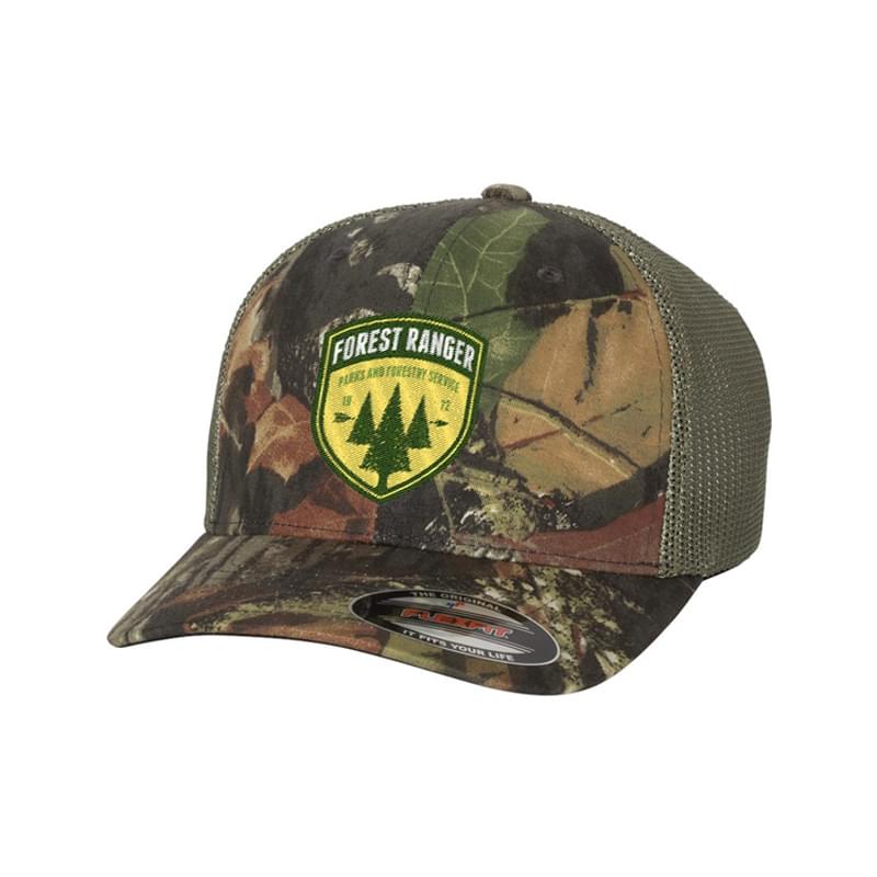 Flexfit Mossy Oak Stretch Mesh Cap