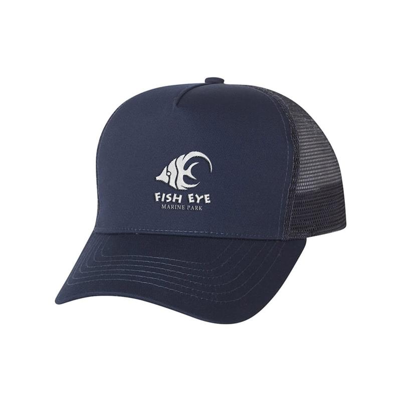 Mega Cap Five Panel Pet Mesh Back Trucker