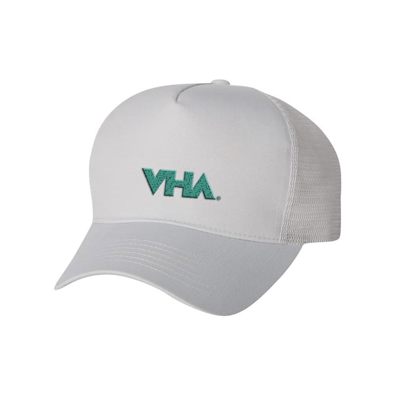 Mega Cap Five Panel Pet Mesh Back Trucker
