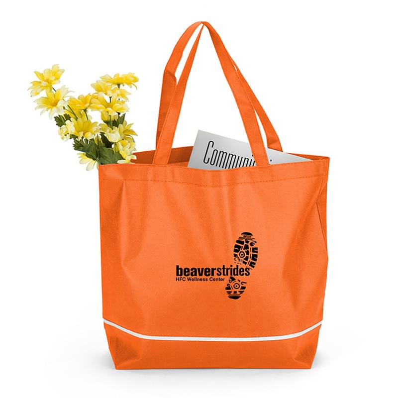 Two-Tone Non-Woven Tote