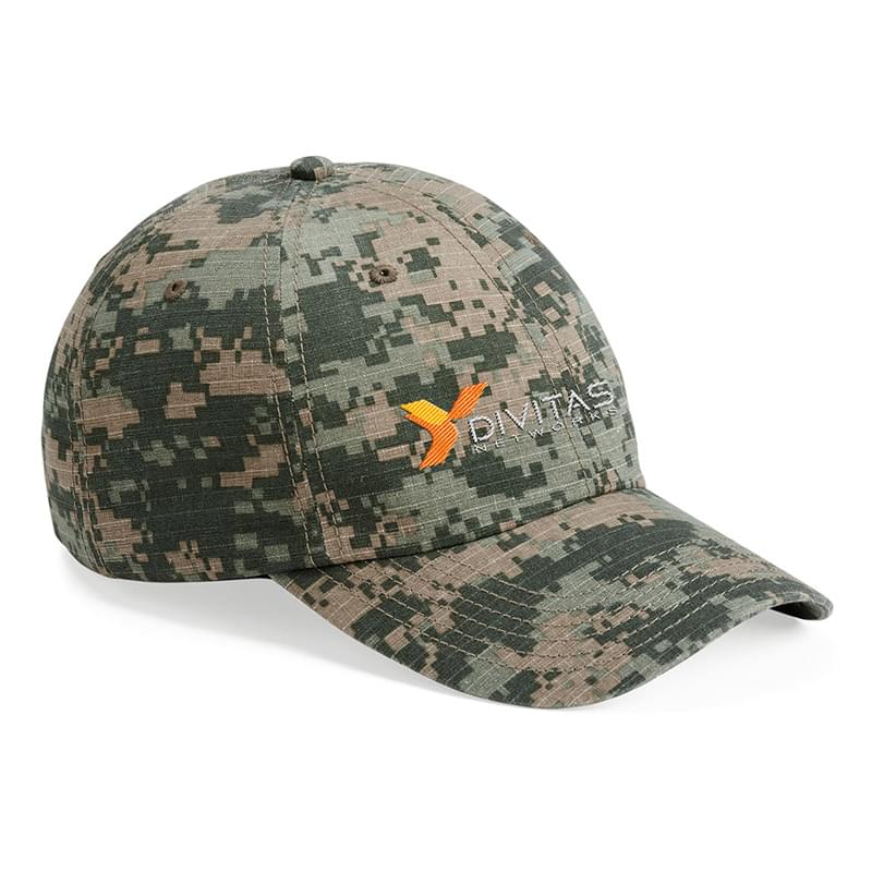 VALUCAP CAMO BIO-WASHED UNSTRUCTURED CAP