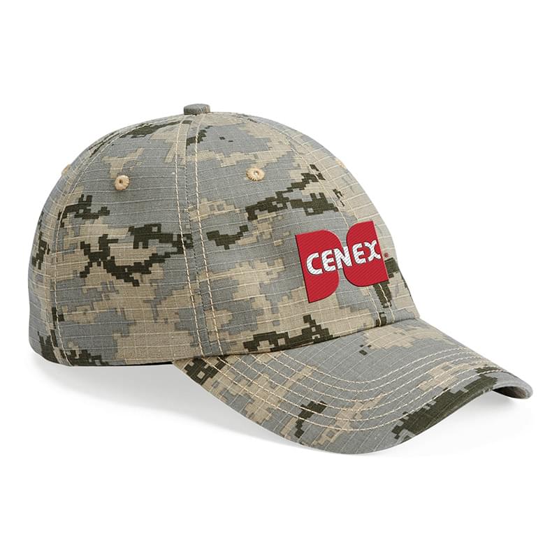 VALUCAP CAMO BIO-WASHED UNSTRUCTURED CAP