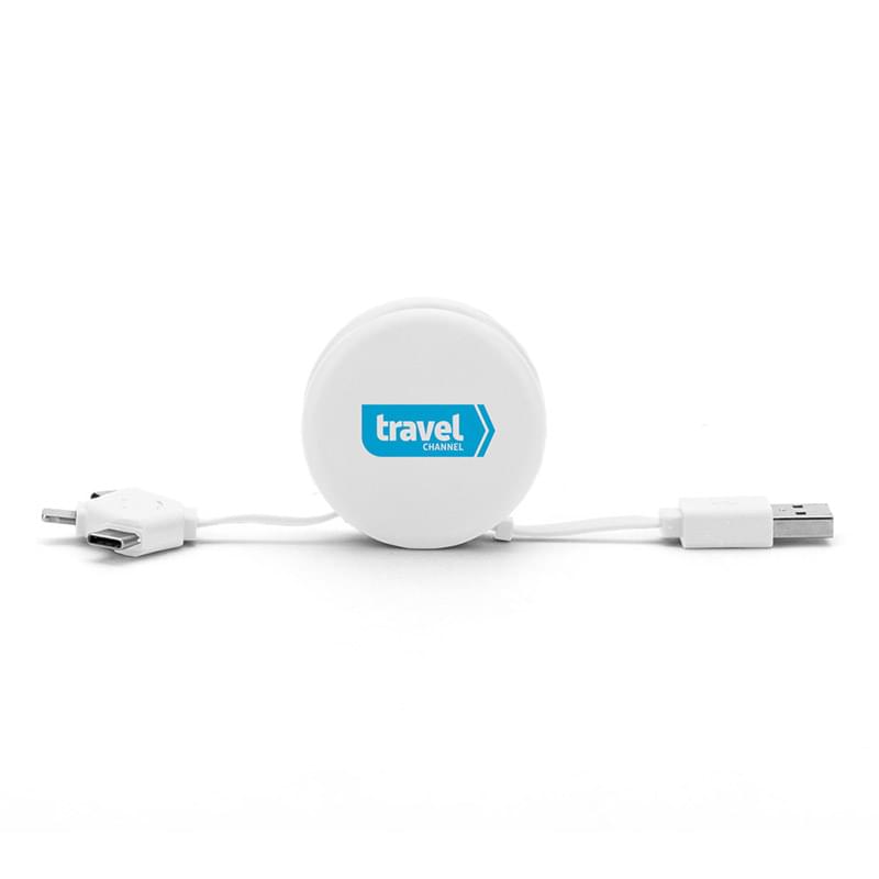 HOT DEAL - Retractable Macaron Charging Cable