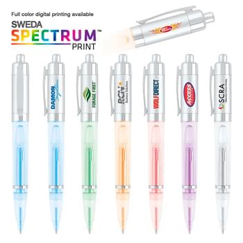Metallic Light-Up Pen