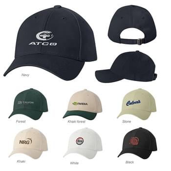 Sportsman Structured Brushed Cotton Twill Cap