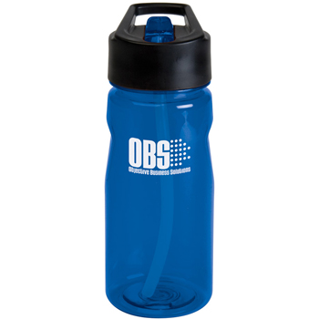 19 oz. Notched TritanR Water Bottle with Loop